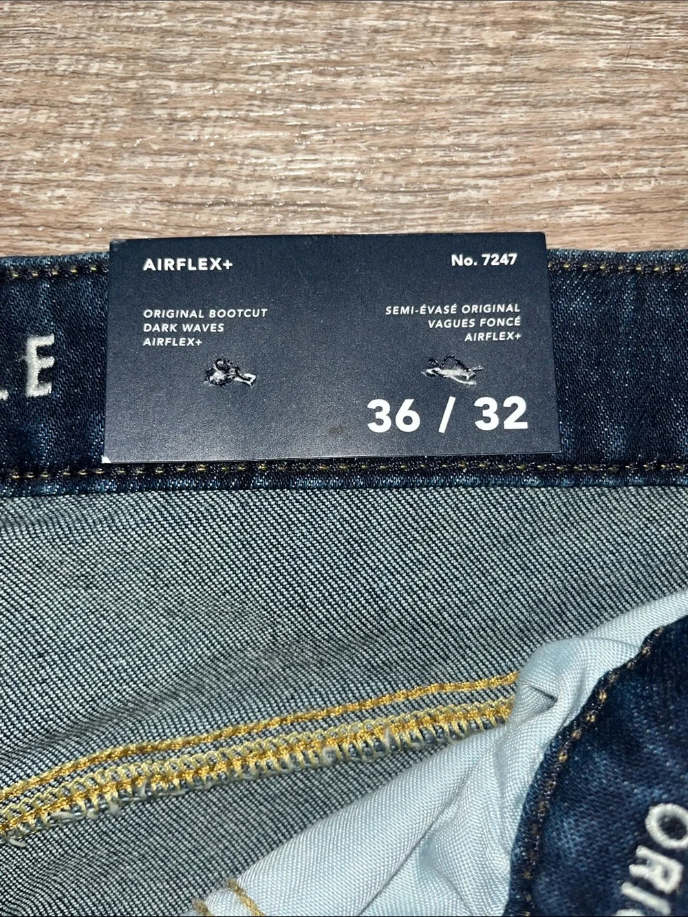 American Eagle Outfitters Men's Dark Blue Original Bootcut